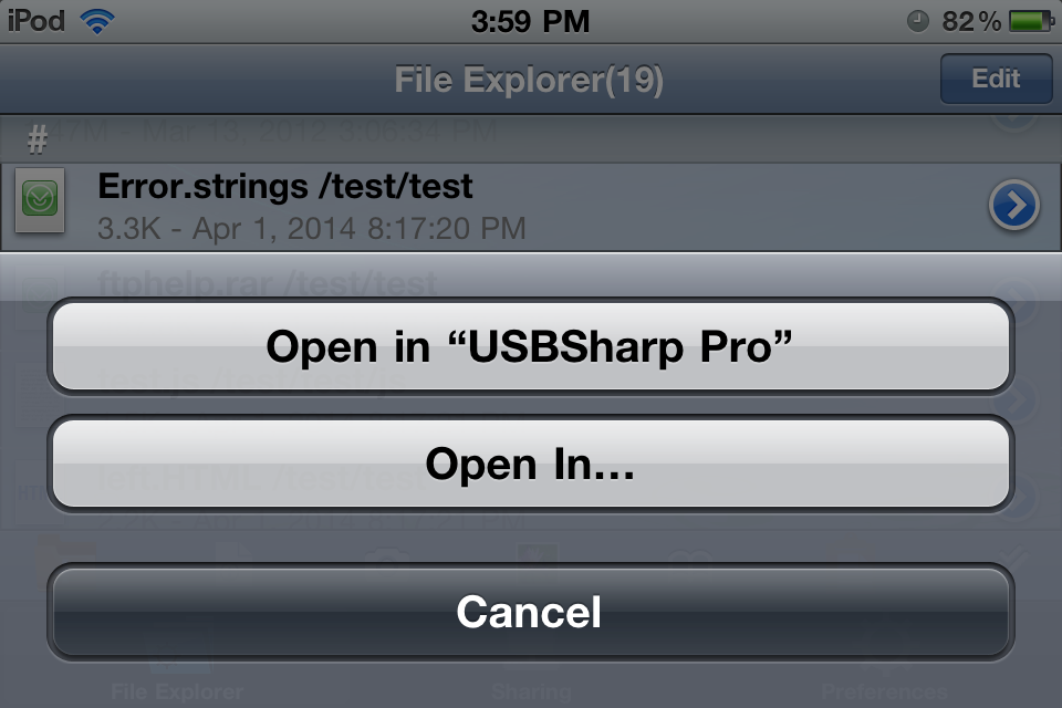 iPhone Screenshot 1
